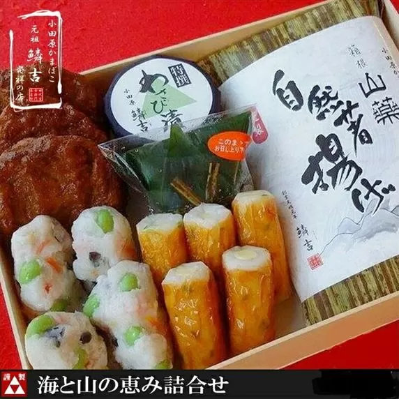 【創業243年小田原蒲鉾発祥の店　鱗吉】　海と山の恵み詰合せ