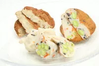 【創業244年小田原蒲鉾発祥の店　鱗吉】ふわふわの食感がやみつき！自然薯揚げ・磯の夢セット【自然薯 練り物 魚肉 自宅用 贈答品 贈答用 ギフト お取り寄せ お中元 お歳暮 贈り物 お祝い てんぷら 蒲鉾 かまぼこ カマボコ さつま揚げ 神奈川県 小田原市 】