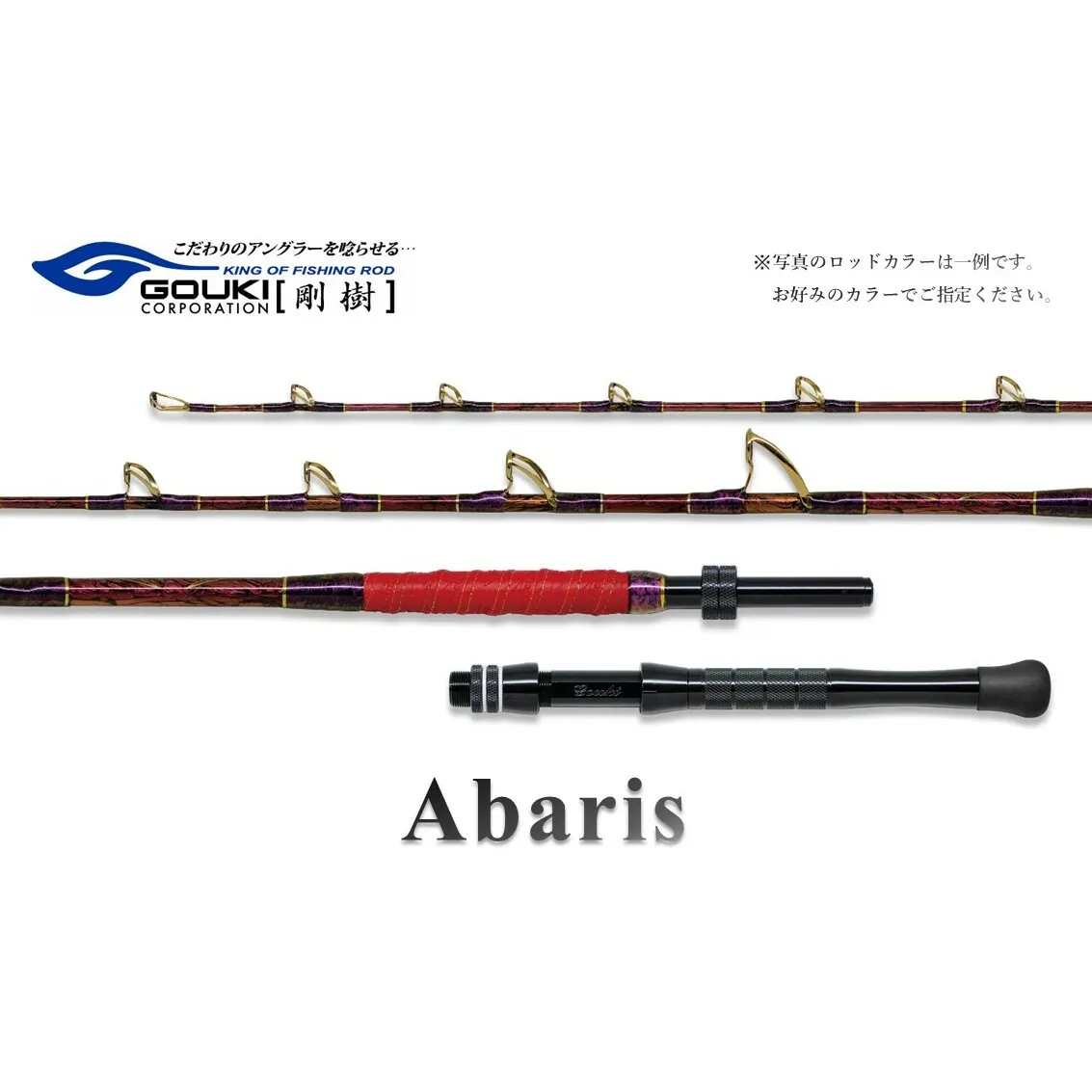 剛樹 アバリス235 （ABARIS 235M） 235cm ウェイト負荷200-350号 釣り 釣具 釣竿 ロッド 釣り用品 釣り竿 海釣り 