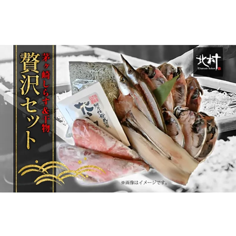 茅ヶ崎 しらす 干物 贅沢 セット しらす 600g たたみしらす 7枚入 1箱 かます 2枚 あじ 3枚 銀サケ 4枚 太刀魚 1枚 赤魚 粕漬 2枚 網元 新鮮 船 海 海鮮 漁 冷凍 北村水産 焼く ご飯 酒 つまみ 神奈川県 茅ケ崎市