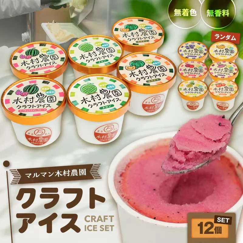 マルマン木村農園クラフトアイス（12個入り）