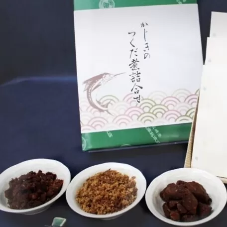 【ご飯おとも・酒の肴に】無添加・手作り つくだ煮3種詰合せB（m304）