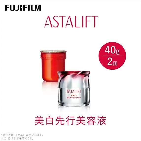 富士フイルム [美白先行美容液]アスタリフト ホワイト ジェリーアクアリスタ 40g (本品×1 レフィル×1)[化粧品 コスメ スキンケア メイク エイジング]