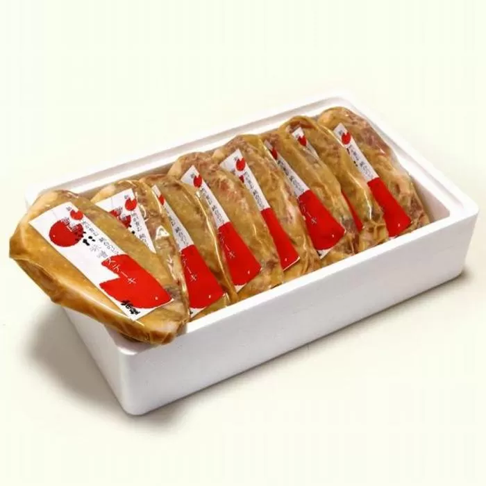 雪国ぶた味噌ステーキ　180ｇ×8枚　新潟県　肉　お肉　豚肉　ステーキ　味噌　個包装　ギフト
