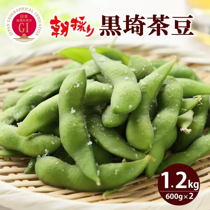 【予約】くろさき茶豆1.2kg  2025年8月発送 〈ＧＩ登録産品〉