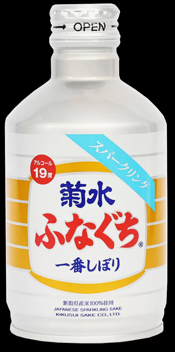 菊水 ふなぐち スパークリング 270ml×24本 【 菊水 ふなぐち スパークリング 新潟県 新発田市 地酒 日本酒 270ml 24本 生原酒 E96_01 】