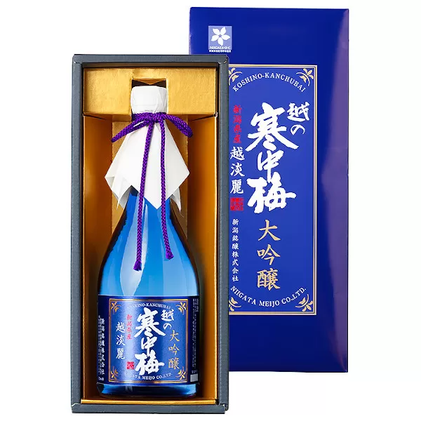 日本酒 越の寒中梅 越淡麗 大吟醸 720ml×1本 新潟銘醸 【0002-0205-01】