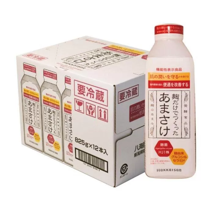 八海山 麹だけでつくったあまさけ 825g 1ケース（12本入）