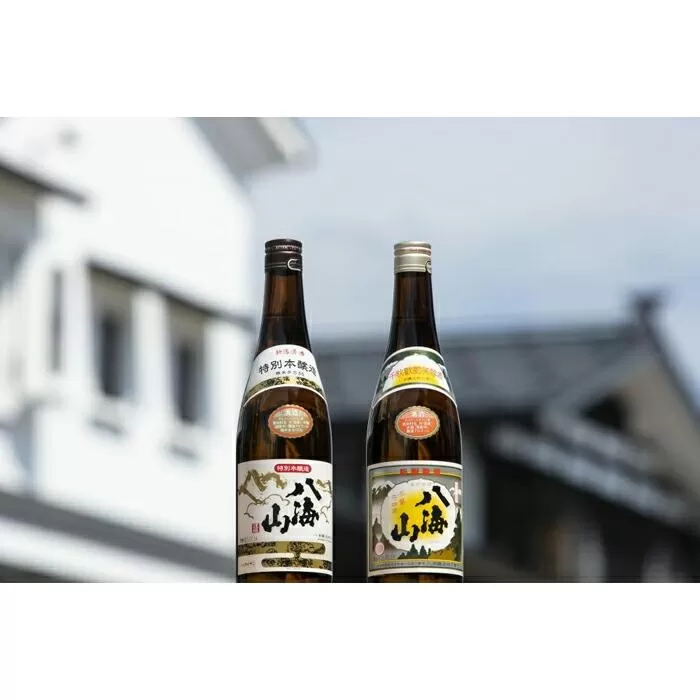 越後の名酒「八海山」清酒・特別本醸造 四合瓶詰合せ