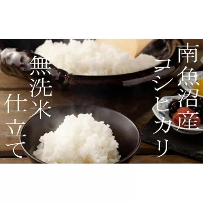 【令和7年産】【定期配送4Kg×全6回】吟精 無洗米 南魚沼産コシヒカリ【2025年10月上旬より順次発送予定】