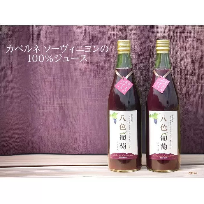 カベルネ・ソーヴィニヨン 八色葡萄ジュース２本セット