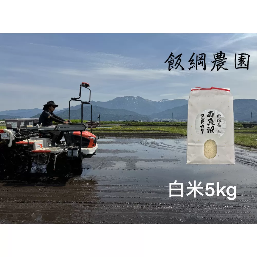 【令和7年産】南魚沼産コシヒカリ 白米5kg