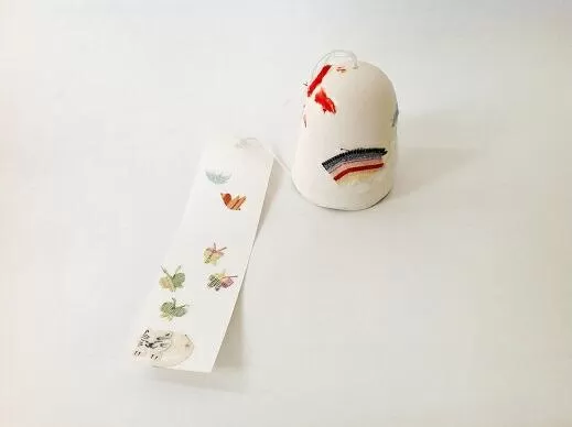 塩沢織　風鈴作りキット