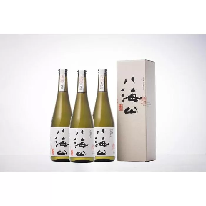 越後の名酒「八海山」 大吟醸 八海山 浩和蔵仕込【四合瓶720ml】×3本