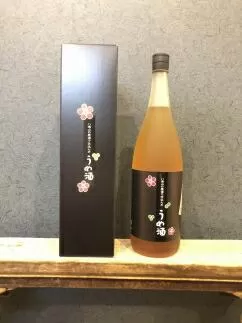 八海山の原酒で仕込んだ「うめ酒」一升瓶(1800ml)【2026年4月より順次発送予定】