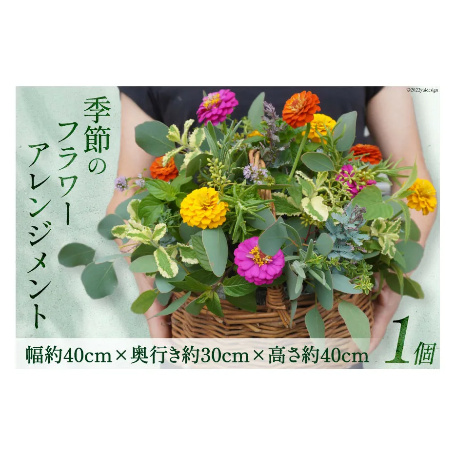 季節のフラワーアレンジメント 1個 花 生花 アレンジメント インテリア 植物 