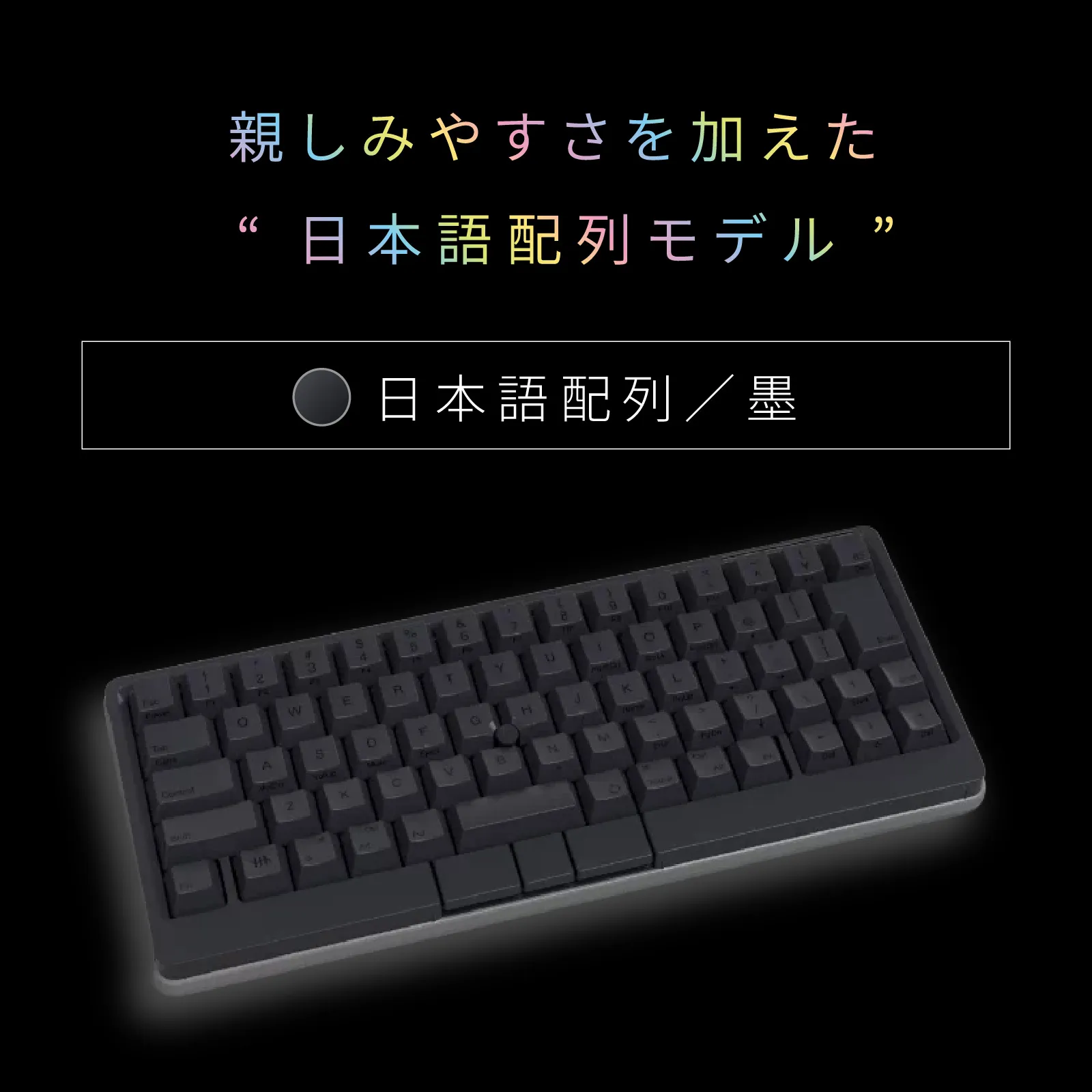 キーボード HHKB Studio（墨 / 日本語配列） 特別デザイン風呂敷付き / キーボード