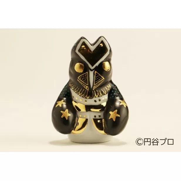 九谷焼　バルタン星人　青粒 工芸品 焼き物 キャラクター キャラ ヒーロー アニメ インテリア 置き物 雑貨 シリーズもの テレビアニメ ウルトラマンシリーズ 敵 