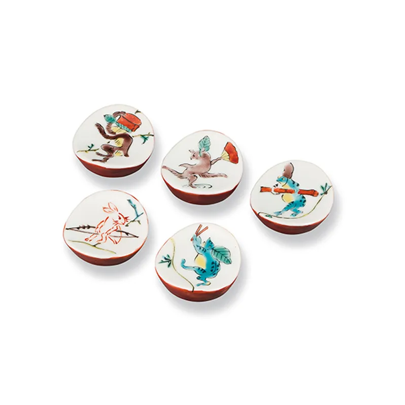 箸置　鳥獣戯画 民芸品 工芸品 雑貨 小物 小鉢 キッチン雑貨 キッチン用品 