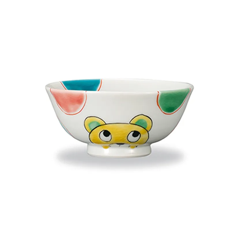 プチ飯碗　くま 民芸品 工芸品 雑貨 キッチン雑貨 キッチン用品 お茶碗 茶碗 子供茶碗 キッズ茶碗 