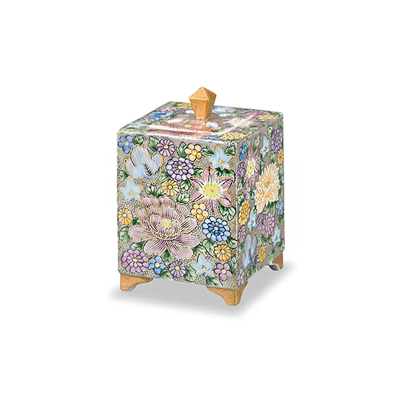 4号香炉　花詰　大志窯 民芸品 工芸品 雑貨 日用品 インテリア 香り 小物 