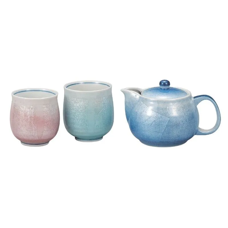 九谷焼 くつろぎ揃・銀彩