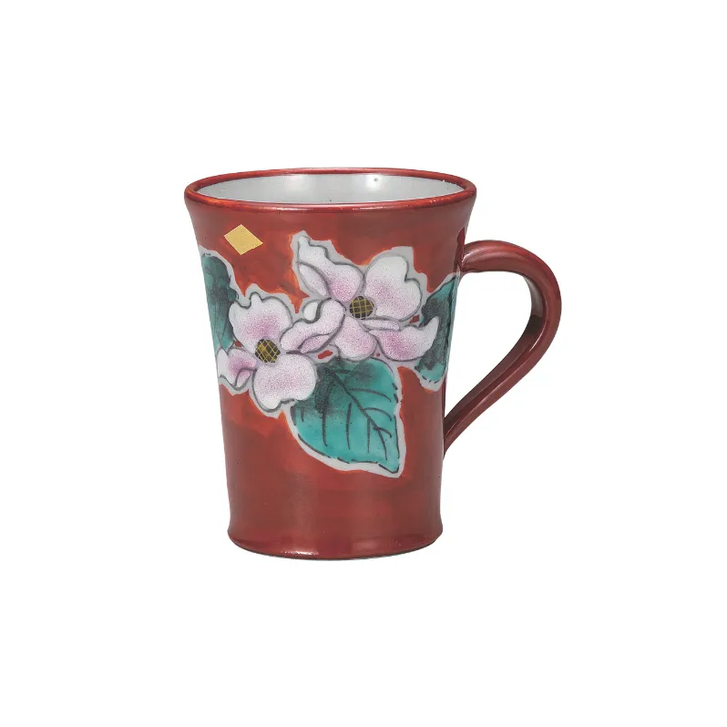 九谷焼 マグカップ・花水木
