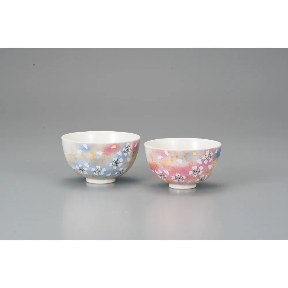 組飯碗 花の舞 民芸品 工芸品 雑貨 キッチン雑貨 キッチン用品 お茶碗 茶碗