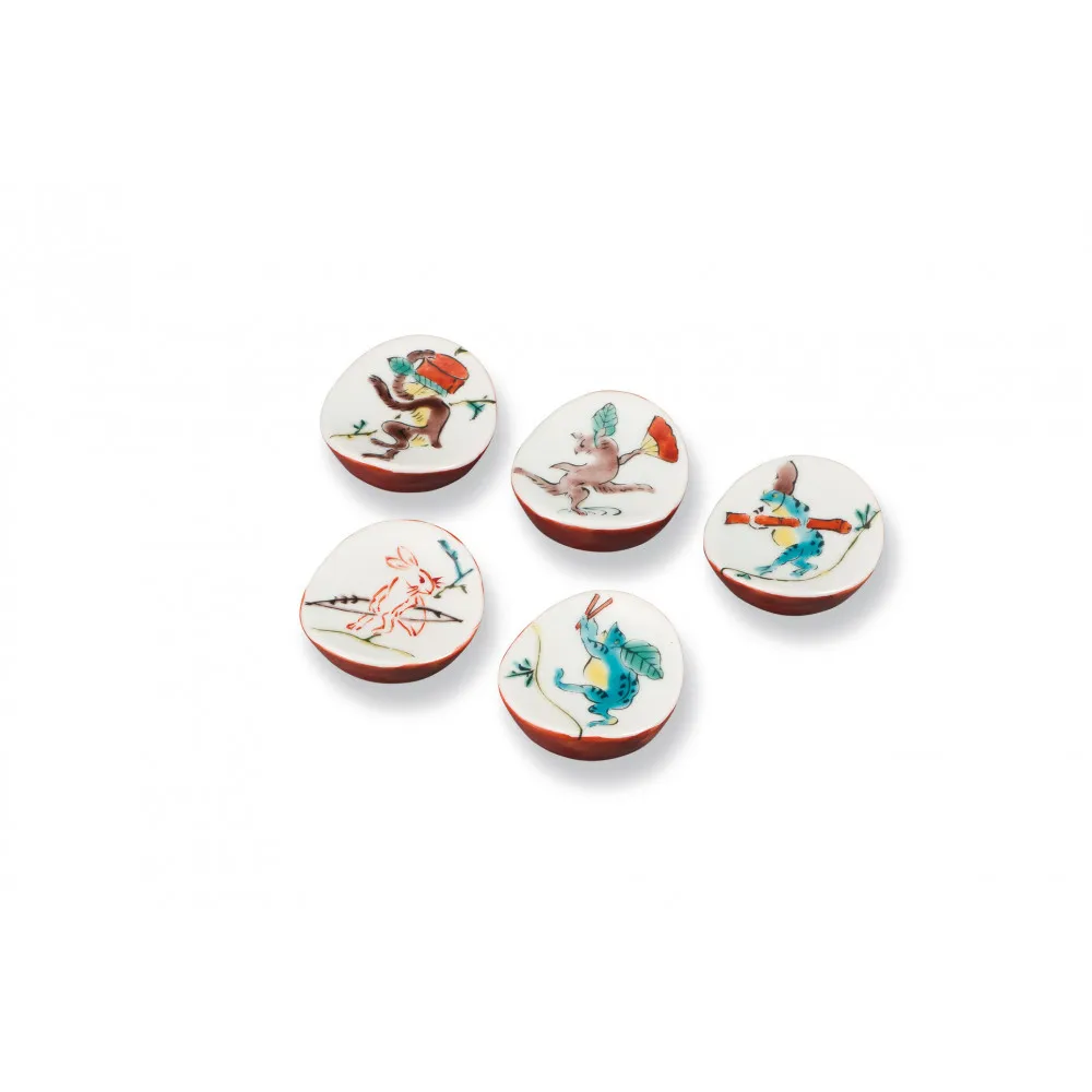 箸置　鳥獣戯画 民芸品 工芸品 雑貨 小物 小鉢 キッチン雑貨 キッチン用品