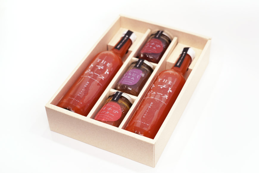 トマトジュース 500ml ×2本 ジャム 3種 セット [モアショップ