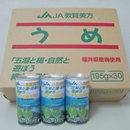 梅ドリンク　1ケース30缶 加工食品 ジュース うめ ウメ 