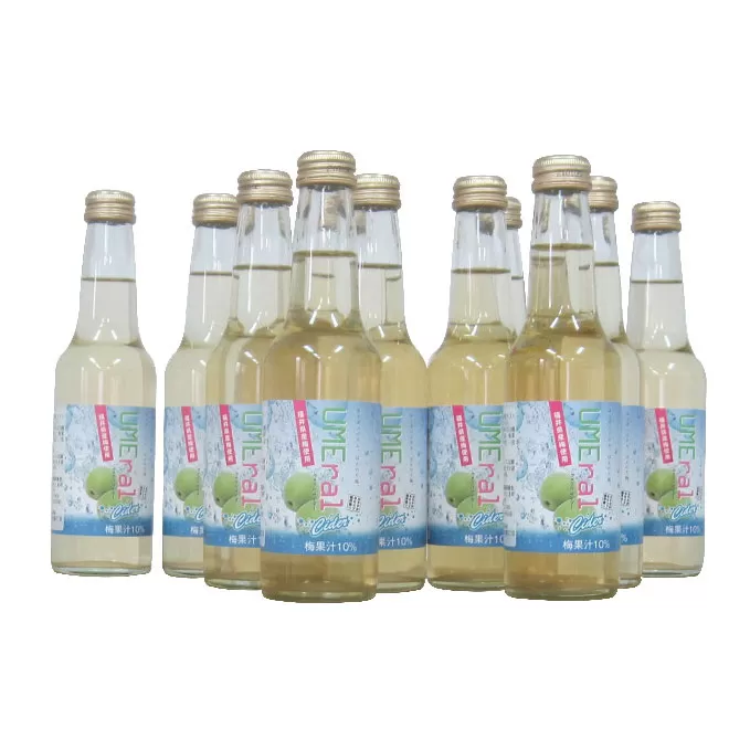 若狭の梅サイダー（ウメラルサイダー）1ケース24本　福井県産梅を使用 果汁飲料 ジュース 飲料類 炭酸飲料 