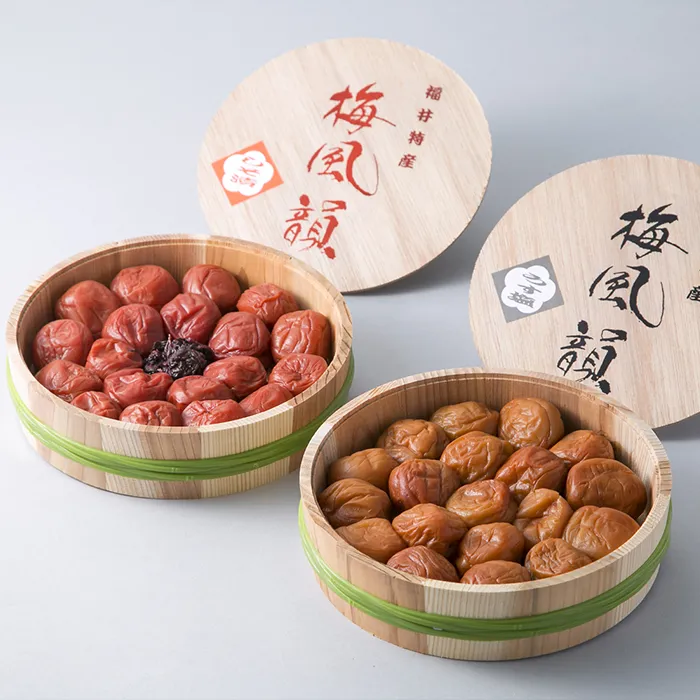 梅風韻（梅ごのみ）うす塩味・しそ漬梅ぼし約800gセット[高島屋選定品］ 梅干し 