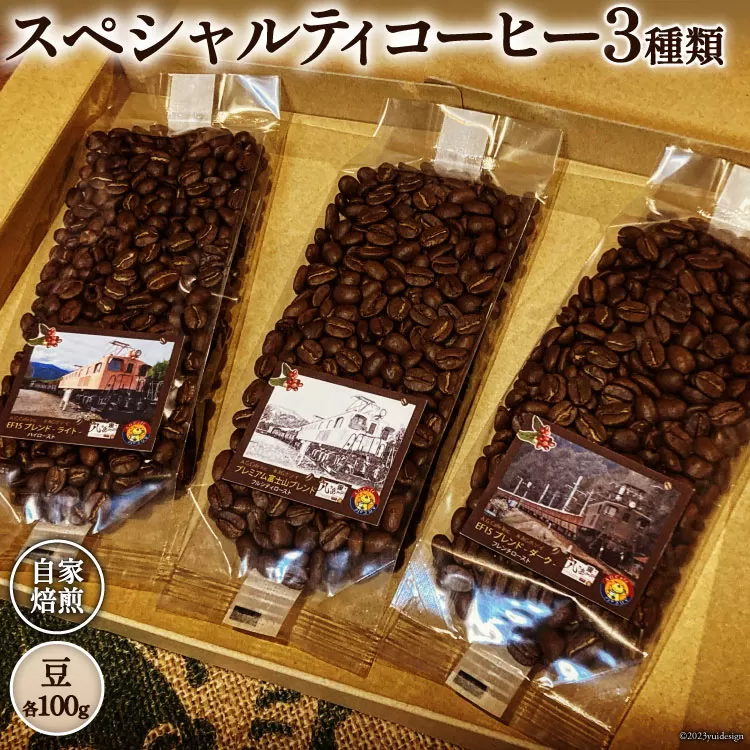 コーヒー EF15 スペシャルティコーヒー 豆 100g×3種類 計300g [アフターゲームカフェ 山梨県 韮崎市 20743535] 珈琲 コーヒー豆 珈琲豆 自家焙煎 焙煎 セット