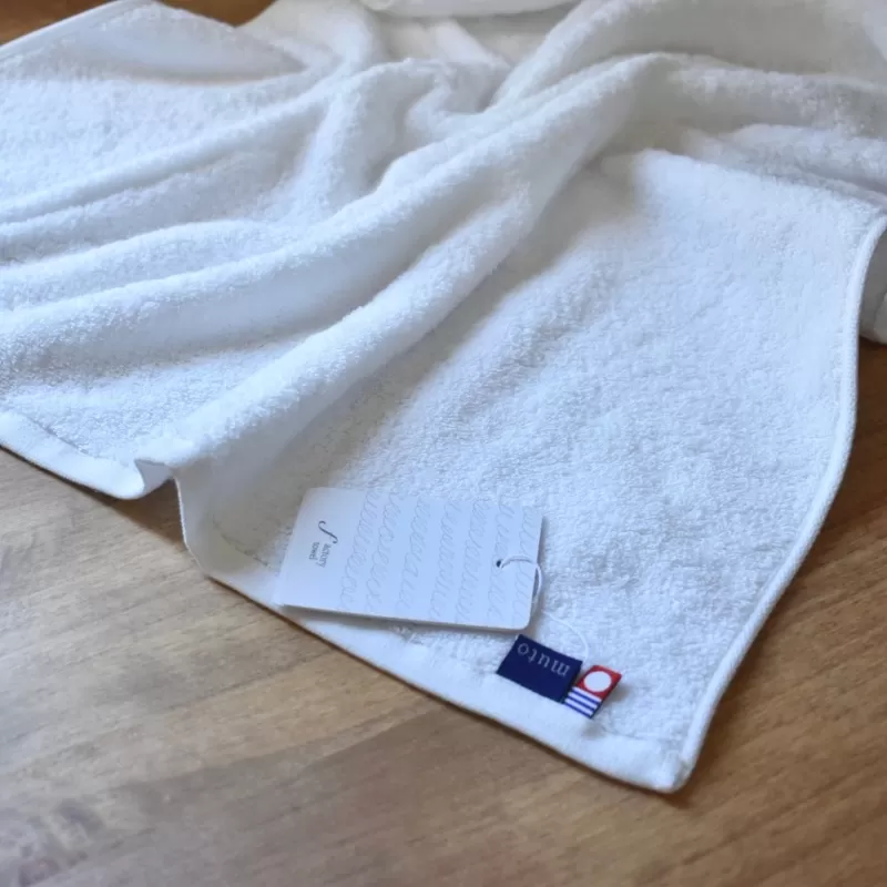 factory towel bath　今治タオル認定バスタオル 5枚セット ホワイト ／ タオル 今治 織物 染物 山梨県