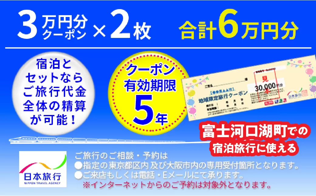 日本旅行クーポン6 万円 FBN004
