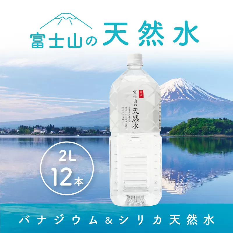「富士山の天然水」 2リットル×12本 FBB013