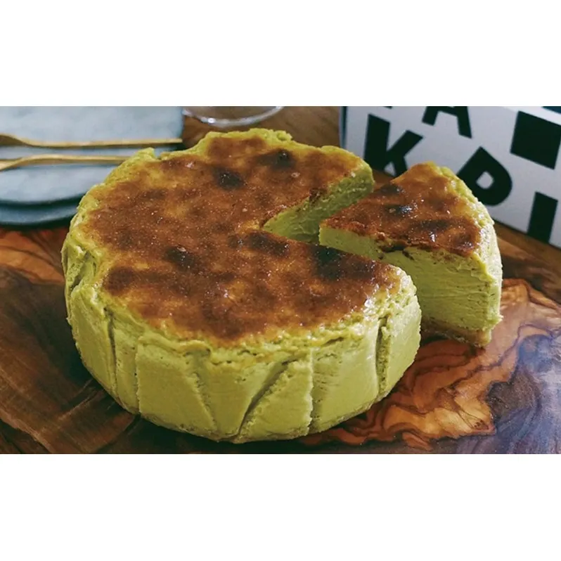 ピスタチオバスク風チーズケーキ 軽井沢トルタ 長野 チーズケーキ バスクチーズケーキ ピスタチオ