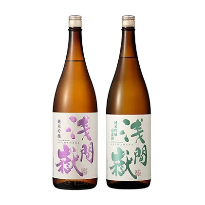 浅間嶽　純米吟醸　1.8L　呑みくらべ2本セット お酒 日本酒 純米吟醸酒 上品な甘味 まろやかな旨味 原酒 