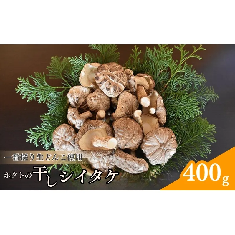 ホクトの干しシイタケ 無選別 400g(100g×4)しいたけ 椎茸 美味しい こだわり食材 お取り寄せ 乾物 干し椎茸 干ししいたけ