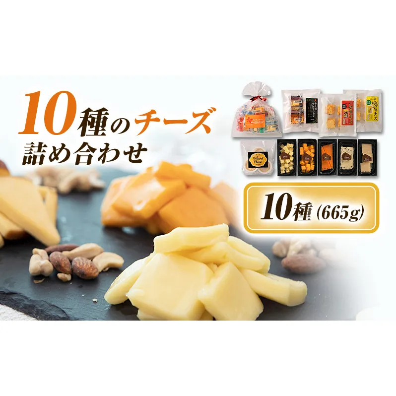 10種のチーズの詰め合わせおつまみ 詰め合わせ  セット 長野 信州 小諸 乳製品 加工食品 盛り合わせ 