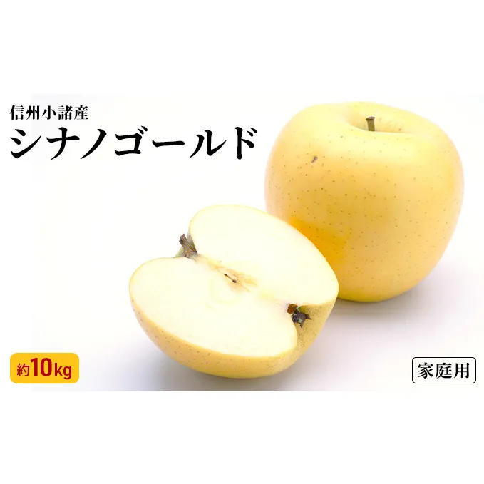 信州小諸産 シナノゴールド 家庭用 約10kg 長野県産 果物類 林檎 りんご リンゴ