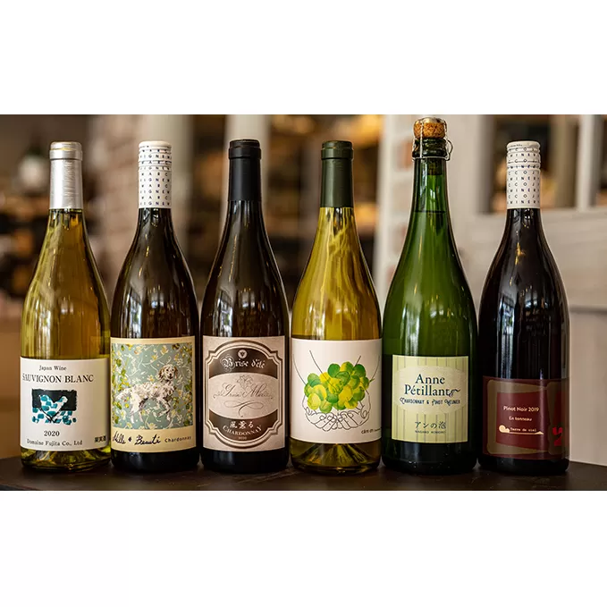 千曲川ワインバレー　小諸産ワイン飲み比べ6本セット　白・ロゼ 白ワイン お酒 アルコール ロゼ 