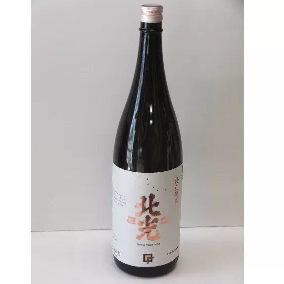 雪国の旨酒・北光正宗　金紋錦仕込特別純米酒1.8L  (J-1.3)