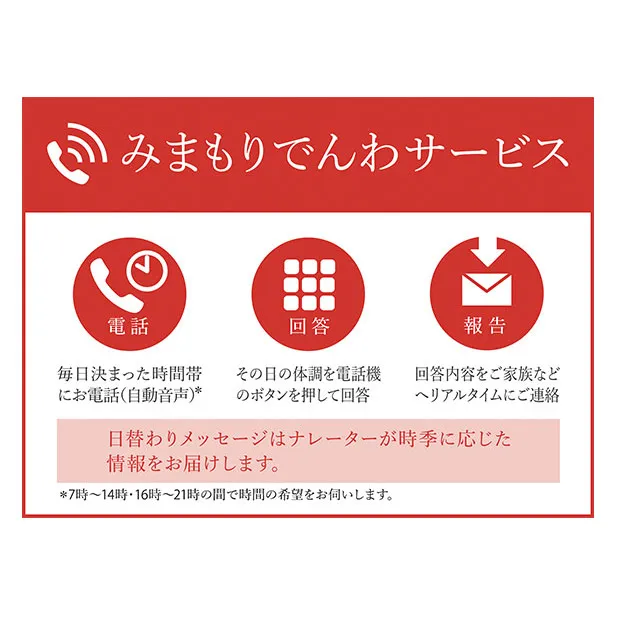 みまもりでんわサービス（固定電話コース）（6ヶ月） チケット