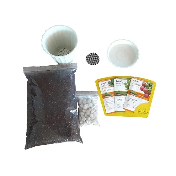 キッチン＆ベランダ菜園シリーズ　ギフトセット 植物