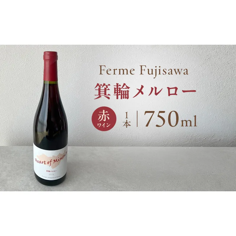 キリノカ 箕輪メルロー2025　赤ワイン ワイン