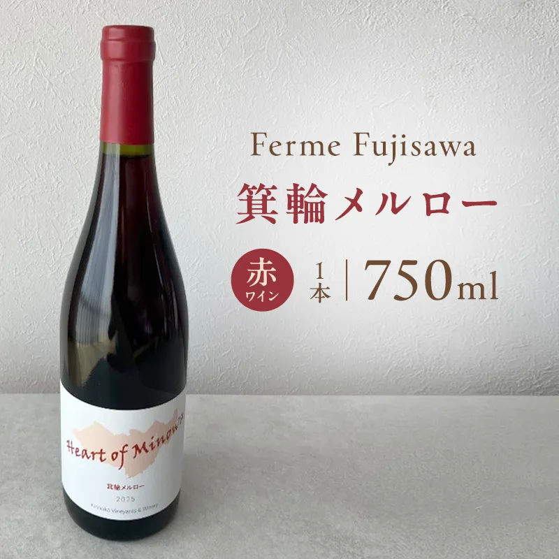 キリノカ 箕輪メルロー2025　赤ワイン ワイン