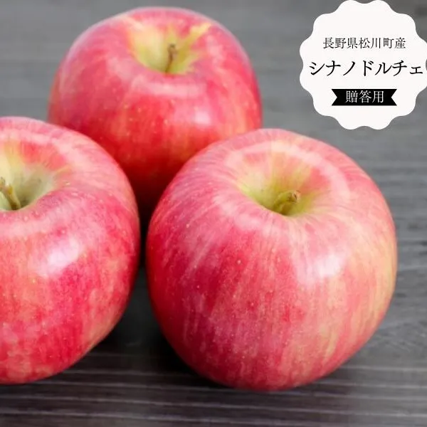 りんご シナノドルチェ 約3㎏ 贈答 ／2026年9月中旬頃～配送予定//長野県 南信州 ギフト 贈答 リンゴ 林檎 シナノドルチェ 農家直送 農家支援 産地直送