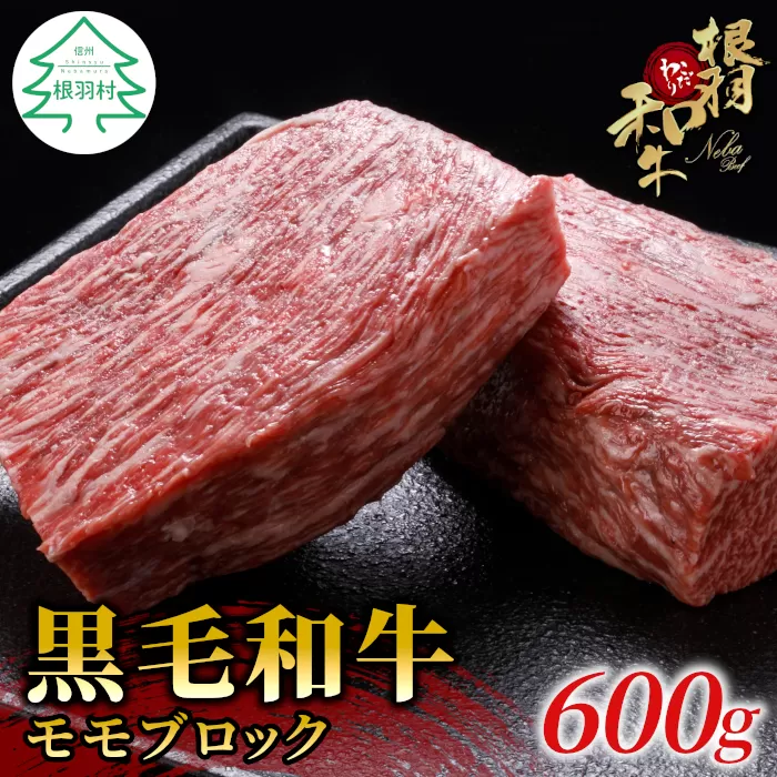 国産黒毛和牛！ローストビーフに大人気 根羽こだわり和牛　モモブロック(600g) クリスマス 家族団らん お祝い 黒毛和牛 国産 ギフト 贈答